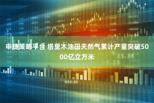 申捷策略平台 塔里木油田天然气累计产量突破5000亿立方米